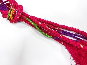 正絹　手組帯締め